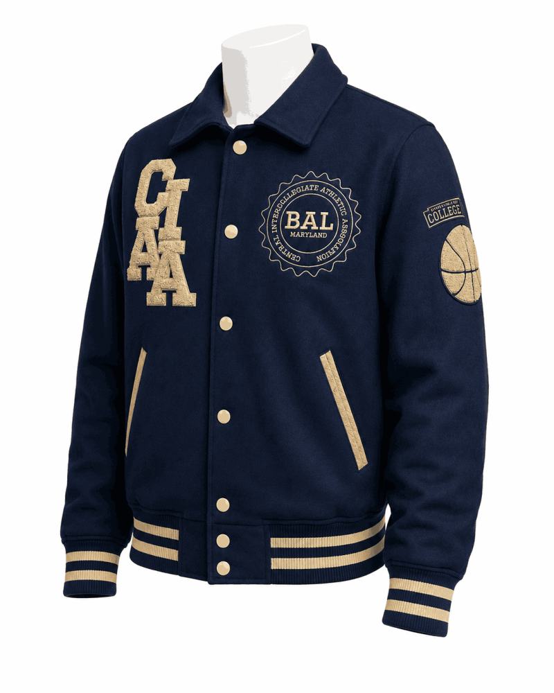CIAA Comish Chenille Varsity Jacket - Unisex
